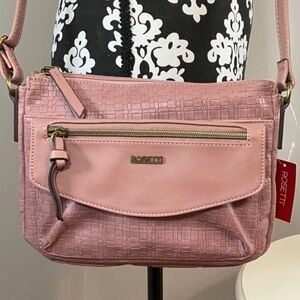 Rosetti Pink Crossbody Bag